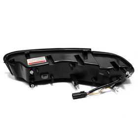 AlphaRex 16-18 Chevrolet Camaro PRO-Series LED Tail Lights Jet Black - 0