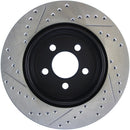 StopTech 05-09 Chrysler 300 (5.7L V8 exc SRT-8) Rear Left Slotted & Drilled Rotor-4