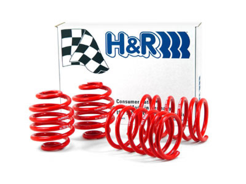 H&R 85-91 BMW 325e/325i/325is E30 Race Spring (Non Cabrio/Tuner Fitment) - 0
