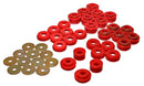 Energy Suspension Chevrolet 4 door Red Body Mounts (Recommended for Police/Taxi/Race)-1