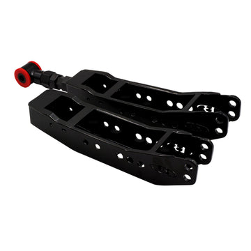 BLOX Racing Rear Lower Control Arms - Black (2013+ Subaru BRZ/Toyota 86 / 2008-2023 Subaru WRX/STI) - 0