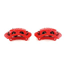 Power Stop 06-08 Dodge Ram 1500 Rear Red Calipers w/Brackets - Pair-1