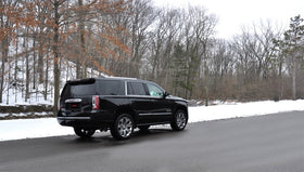 Corsa 2015-2020 GMC Yukon Denali 6.2L V8 Single Side Exit Cat-Back Exhaust w/ Polished Black Tips - 0