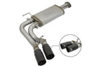aFe Rebel Exhausts Cat-Back SS 16 Toyota Tacoma V6-3.5L w/ Black Tips-1