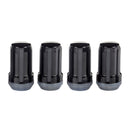McGard SplineDrive Lug Nut (Cone Seat) M14X1.5 / 1.648in. Length (4-Pack) - Black (Req. Tool)-1