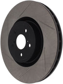 StopTech Power Slot 04 STi Front Right SportStop Slotted Rotor-3
