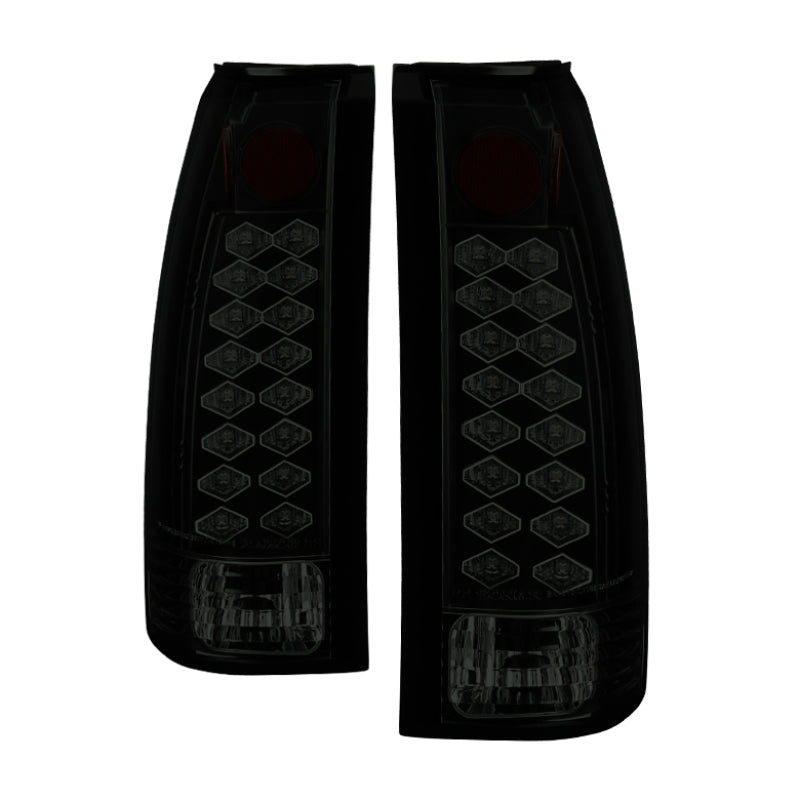 Spyder Chevy C/K Series 1500 88-98/GMC Sierra 88-98 LED Tail Lights Blk Smke ALT-YD-CCK88-LED-BSM - 0