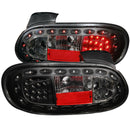 ANZO 1998-2005 Mazda Miata LED Taillights Black-1