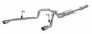 MBRP 2021+ F-150 2.7L/ 3.5L Ecoboost, 5.0L 3in Cat Back 2.5in Dual Split Rear - Aluminized Steel-5