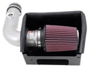 K&N 13 Subaru BRZ 2.0L / 13 Scion FR-S 2.0L Silver 69 Series Typhoon Intake-1