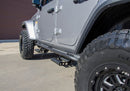 N-Fab RKR Rails 2018 Jeep Wrangler JL 4 Door Dab Length - Gloss Black - 1.75in-4