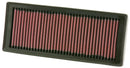 K&N Audi A4 1.8L Drop In Air Filter-1