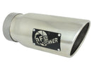 aFe Gemini XV 3in 304 SS Cat-Back Exhaust 19-21 Ram 1500 V8 5.7L Hemi w/ Polish Tips-4