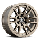 ICON Vector 6 17x8.5 6x5.5 0mm Offset 4.75in BS 106.1mm Bore Bronze Wheel-1