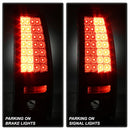 Spyder Chevy Silverado 1500/2500 03-06 (Does Not Fit Stepside)LED Tail Lights Chrm ALT-YD-CS03-LED-C-5