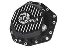 aFe Power Pro Ser Rear Diff Cover Black w/Mach Fins 2017 Ford Diesel Trucks V8-6.7L(td) Dana M275-14-1