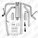 MBRP 2006-2008 Dodge Ram Hemi 1500 5.7L SC/CC-SB Cat Back Dual Split Rear-4