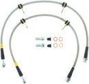 StopTech 90-93 Acura Integra / 90-91 Honda CRX Si Rear Disc Rear SS Brake Lines-4
