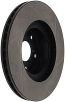 StopTech Power Slot 00-05 Legacy / 7/98-08 Impreza Front Right Sportstop Slotted Rotor-1