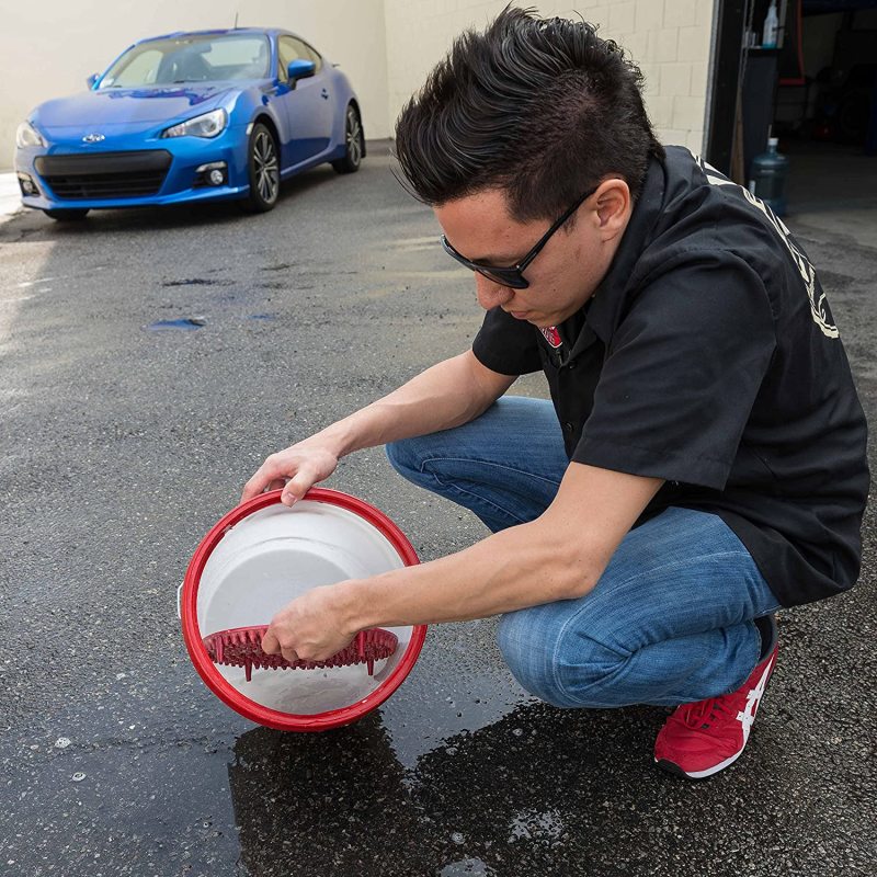 Chemical Guys Cyclone Dirt Trap Car Wash Bucket Insert - Red - 0