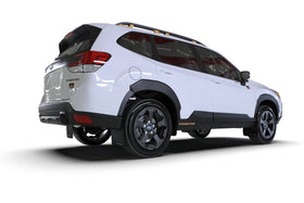 Rally Armor 22-24 Subaru Forester &amp; Wilderness Black UR Mud Flap w/Red Logo - 0