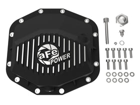 aFe POWER 21-22 Ram 1500 TRX Hemi V8 6.2L (sc) PRO Series Rear Differential Cover Black w/ Machined - 0
