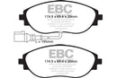 EBC 12+ Volkswagen CC 3.6 Greenstuff Front Brake Pads-2