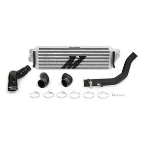 Mishimoto 2017+ Honda Civic Type R Performance Intercooler Kit - Silver Core Black Piping - 0