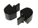 Energy Suspension GM Pull Thru Style Black Bump Stop Set-1