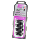 McGard SplineDrive Lug Nut (Cone Seat) M12X1.5 / 1.24in. Length (4-Pack) - Black (Req. Tool)-5