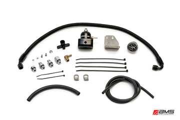 AMS Performance 08-15 Mitsubishi EVO X Fuel Pressure Regulator Kit - Black - 0
