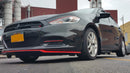 Rally Armor 13-16 Dodge Dart Black UR Mud Flap w/ Red Logo-3