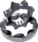 Boundary 2011+ Ford Coyote Mustang/GT350 Billet Black Oil Pump Gear - Vane Ported MartenWear Treated-1