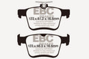 EBC 2014+ Audi A3 1.8 Turbo (w/Electronic Parking Brake) Ultimax2 Rear Brake Pads-1