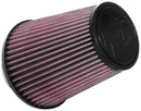K&N Universal Tapered Filter 3in Flange ID x 6in Base OD x 4in Top OD x 6.75in Height-1