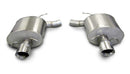 Corsa 2009-2014 Cadillac CTS Sedan V 6.2L V8 Polished Sport Axle-Back Exhaust-1