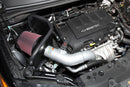 K&N 12 Chevy Sonic 1.4L Silver Typhoon Performance Intake-4