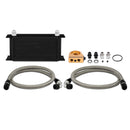 Mishimoto Universal 19 Row Thermostatic Oil Cooler Kit - Black-1