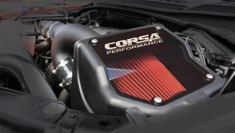 Corsa 2017-2020 Ford F-150 3.5L EcoBoost Cold Air Intake with DryTech air filter - 0