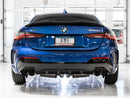 AWE Tuning 2019+ BMW M340i (G20) Non-Resonated Touring Edition Exhaust - Quad Diamond Black Tips-3