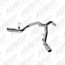 MBRP 13-15 Dodge 25/3500 Cummins 6.7L(Excl. CC/SB)4in Filter Back Cool Duals AL(Leaf Spring)-1