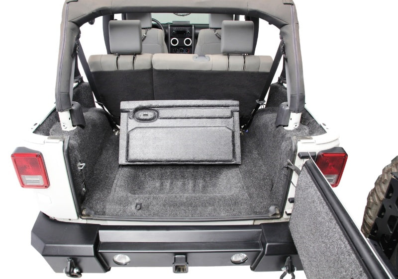 BedRug 07-10 Jeep JK 2Dr Rear 5pc Cargo Kit (Incl Tailgate & Tub Liner) - 0