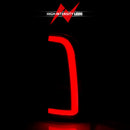 ANZO 00-06 Toyota Tundra (Std. Bed/Reg Cab) LED Taillights w/Light Bar Black Housing Smoke Lens-3