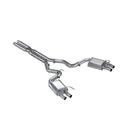 MBRP 16-20 Ford GT350/GT350R Dual Quad Split Rear Outlet 3in Cat Back T304 Exhaust-1