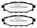 EBC 08-10 Subaru Impreza 2.5 Bluestuff Rear Brake Pads-1