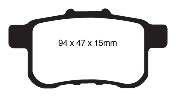 EBC 09-14 Acura TSX 2.4 Yellowstuff Rear Brake Pads