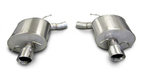 Corsa 2009-2014 Cadillac CTS Sedan V 6.2L V8 Polished Sport Axle-Back Exhaust - 0