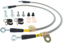 StopTech 06-07 Chrysler 300C SRT-8 Stainless Steel Front Brake Lines-1