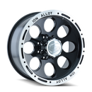 ION Type 174 15x8 / 5x114.3 BP / -27mm Offset / 83.82mm Hub Black/Machined Wheel-1