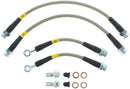 StopTech 2006-2014 Honda Ridgeline Stainless Steel Rear Brake Lines-4